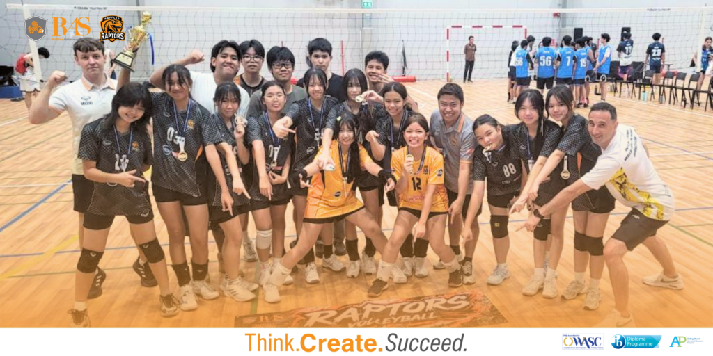 Raffles American School JV Girls Volleyball Champions BISAL Tournament